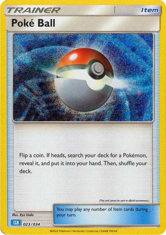 Poke Ball (CLB) Pokemon card from Trading Card Game Classic
