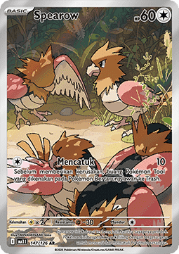 Spearow Pokemon card from Mega Evolution IDTH