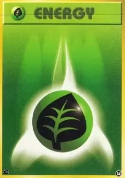 Grass Energy Pokemon card from Intro Pack (Bulbasaur)