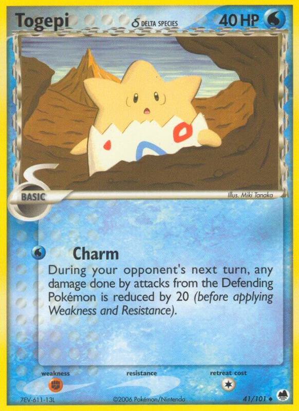 Togepi (Delta Species) Pokemon card from Dragon Frontiers