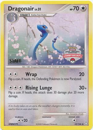 Dragonair Pokemon card from League & Championship Cards