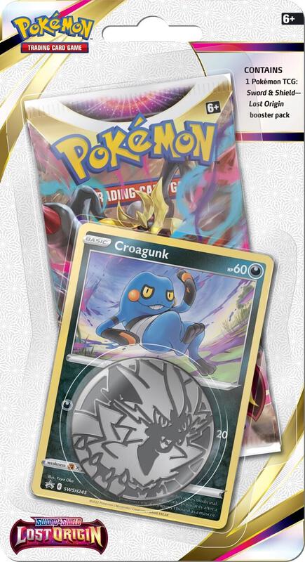Lost Origin Single Pack Blister [Croagunk] Pokemon card from SWSH11: Lost