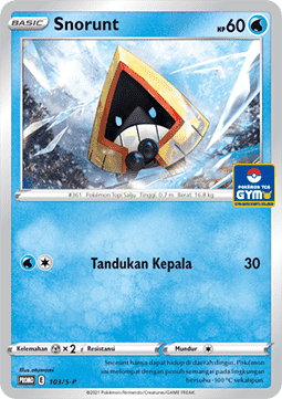 Snorunt (S-P/ID 103) Sword & Shield Indonesian Promos ID