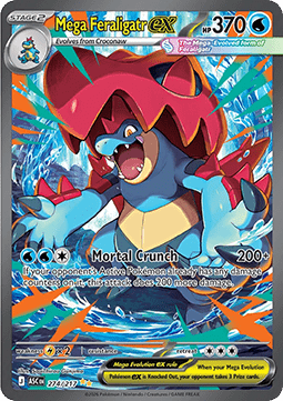 Mega Feraligatr ex