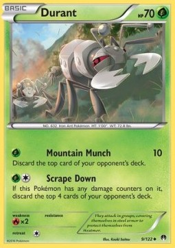 Durant Pokemon card from BREAKpoint
