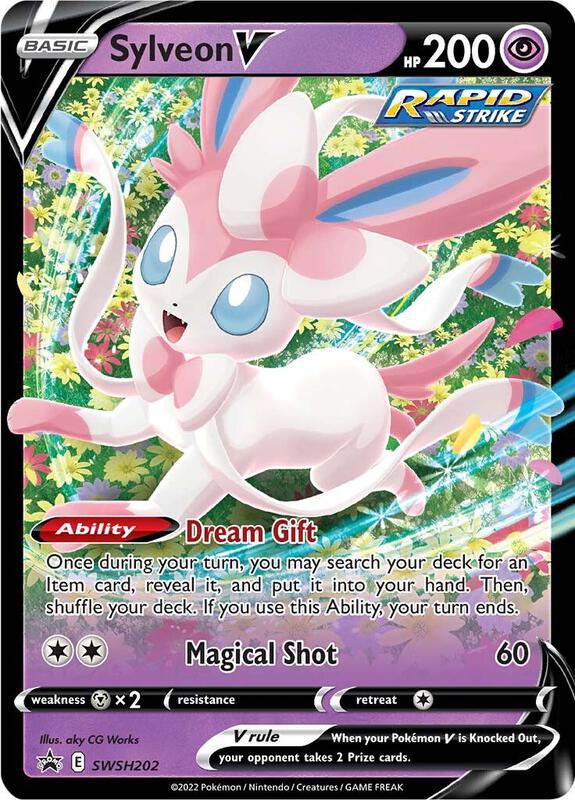 Sylveon V - SWSH202 Pokemon card from SWSH: Sword & Shield Promo Cards