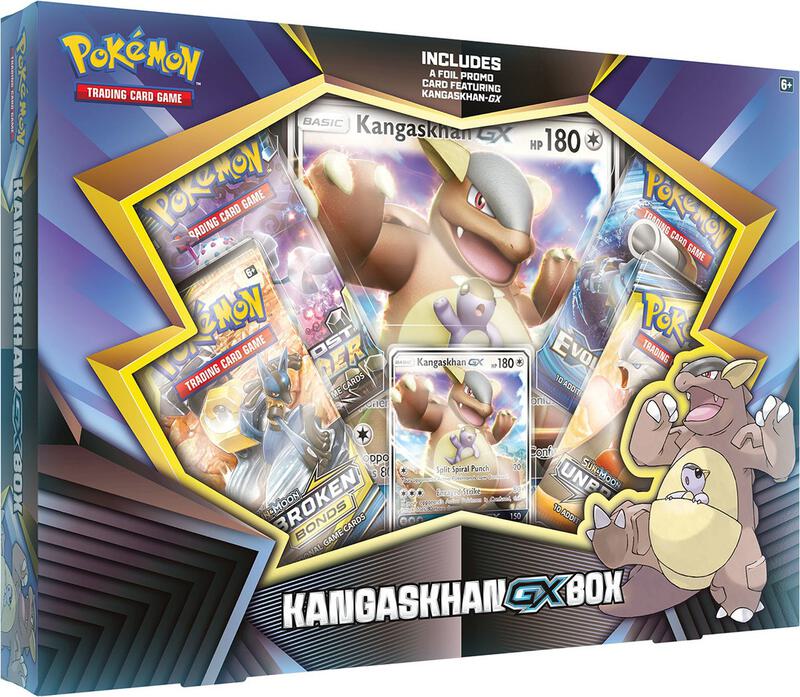 Kangaskhan GX Box Pokemon card from SM - Unbroken Bonds