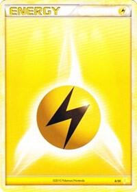 Lightning Energy (#11) Pokemon card from HGSS Trainer Kit: Gyarados & Raichu
