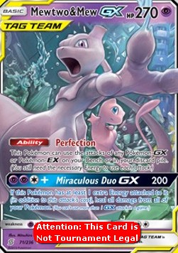 Mewtwo & Mew GX