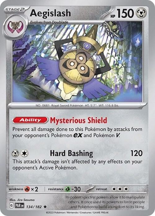 Aegislash Pokemon card from Deck Exclusives