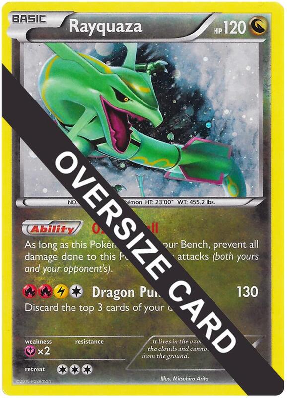 Rayquaza - XY64 Pokemon card from Jumbo Cards
