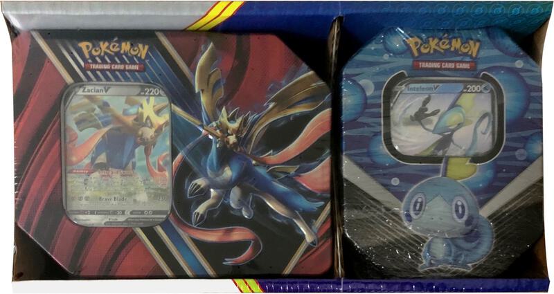 Legends of Galar Tin + Galar Partners Tin 2-pack [Zacian V/Inteleon V] (Retail Exclusive) Pokemon card from SWSH01: Sword & Shield Base Set