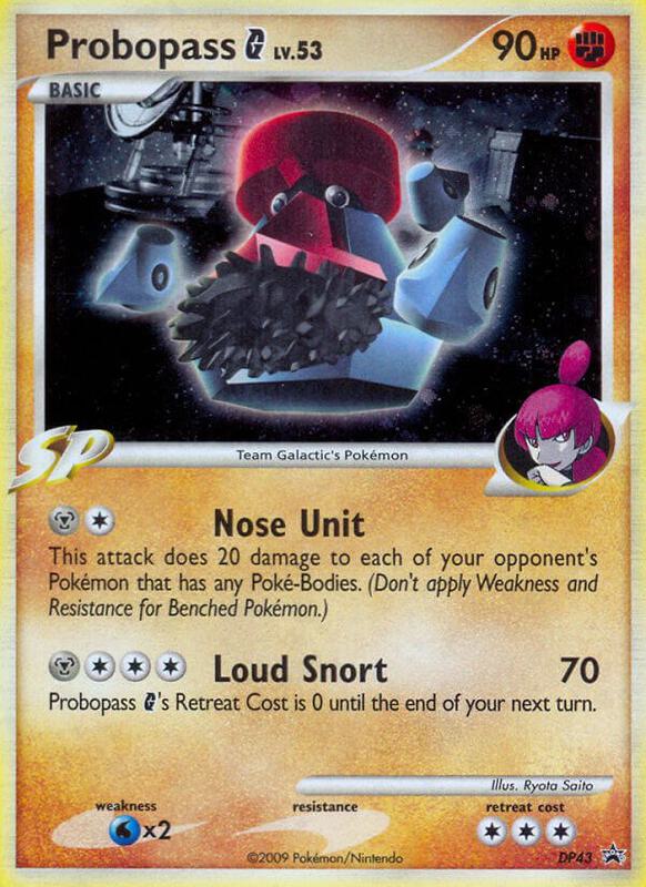 Probopass G - DP43 Pokemon card from Diamond and Pearl Promos