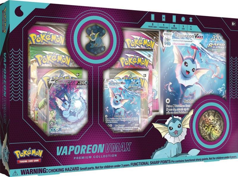 Vaporeon VMAX Premium Collection Pokemon card from Miscellaneous Cards & Products