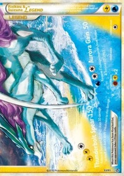 Raikou & Suicune LEGEND (Holo)