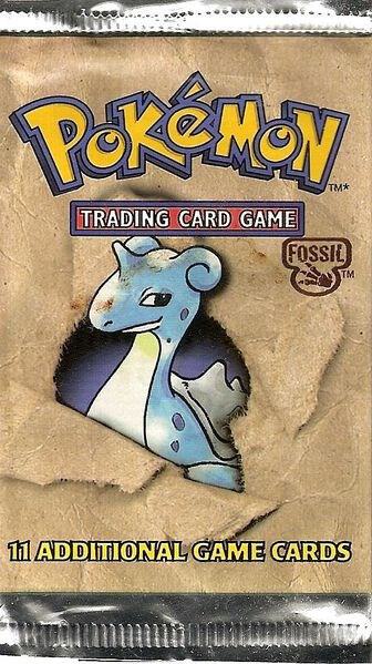 Fossil Booster Pack [Unlimited Edition] Pokemon card from Fossil