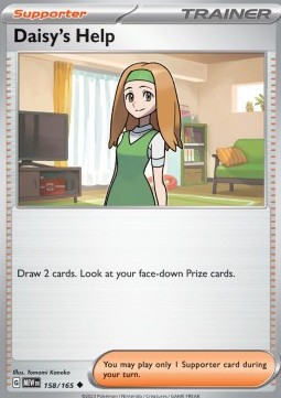 Daisy's Help Pokemon card from 151