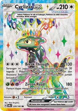 Cyclizar ex Pokemon card from Stellar Lightning