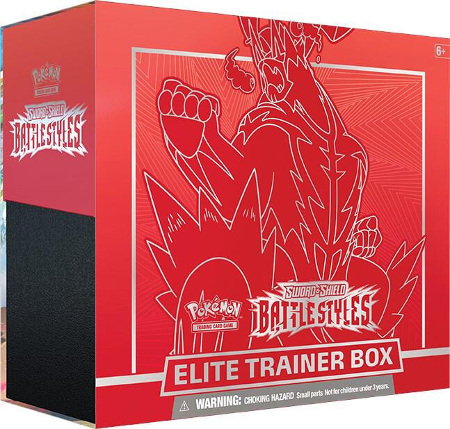 Battle Styles Elite Trainer Box [Single Strike Urshifu] (Red) Pokemon card from SWSH05: Battle