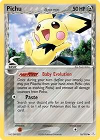 Pichu (Delta Species) Pokemon card from Holon Phantoms