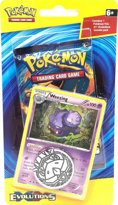 XY Evolutions Single Pack Blister [Weezing] Pokemon card from XY - Evolutions