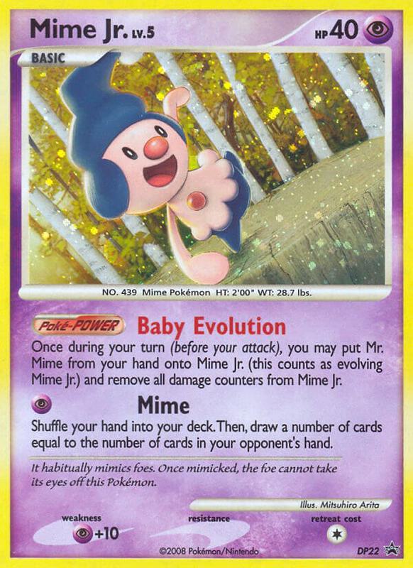 Mime Jr. - DP22 Pokemon card from Diamond and Pearl Promos