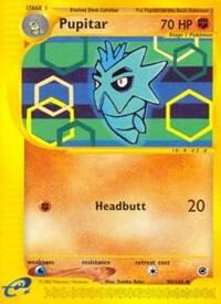 Pupitar Pokemon card from Expedition