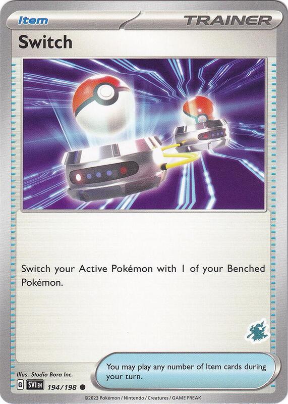 Switch - Darkrai Deck Pokemon card from Battle Academy 2024