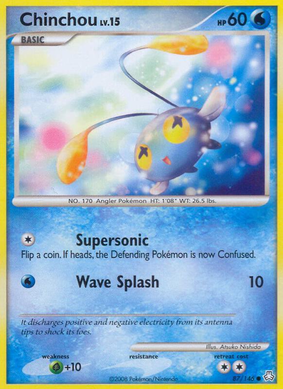 Chinchou (87) Pokemon card from Legends Awakened