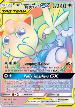 Mega Lopunny & Jigglypuff GX