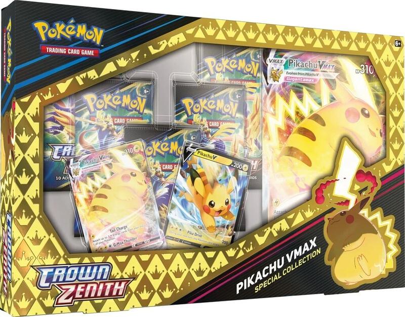 Pikachu VMAX Special Collection Pokemon card from Crown Zenith