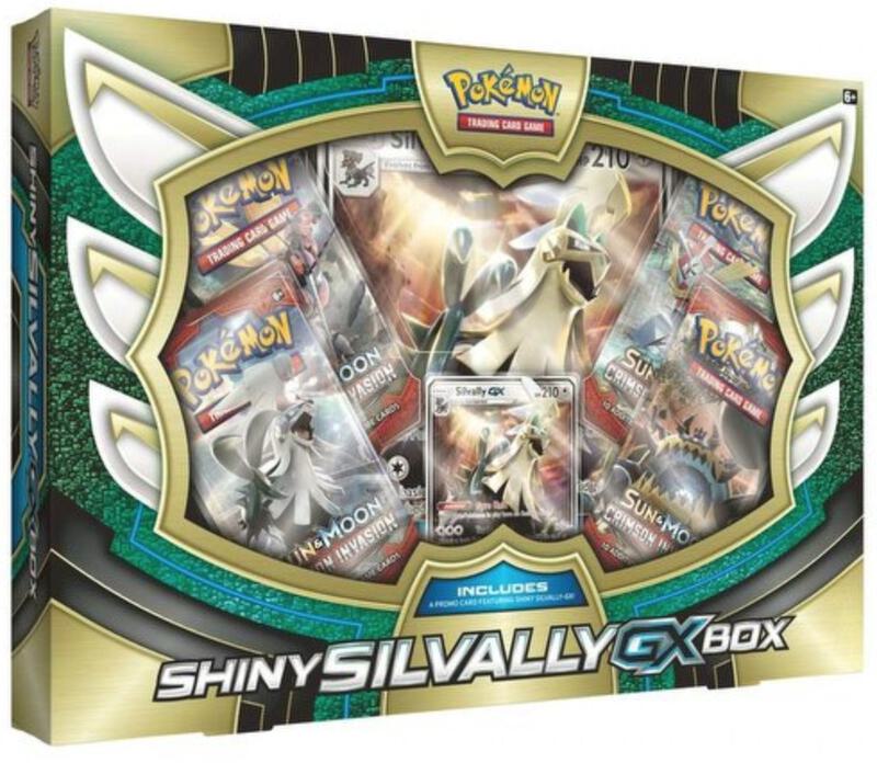 Shiny Silvally GX Box Pokemon card from SM - Crimson Invasion