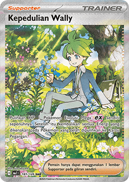 Wally's Compassion Pokemon card from Mega Evolution IDTH