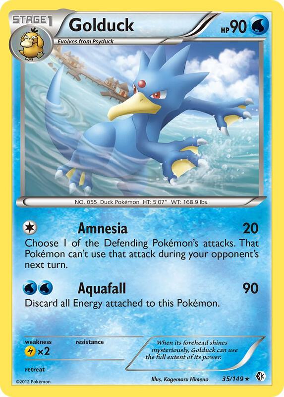 Golduck (35) Pokemon card from Boundaries Crossed