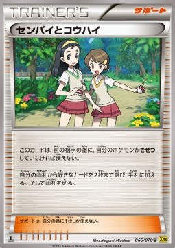 Teammates Pokemon card from Gaia Volcano