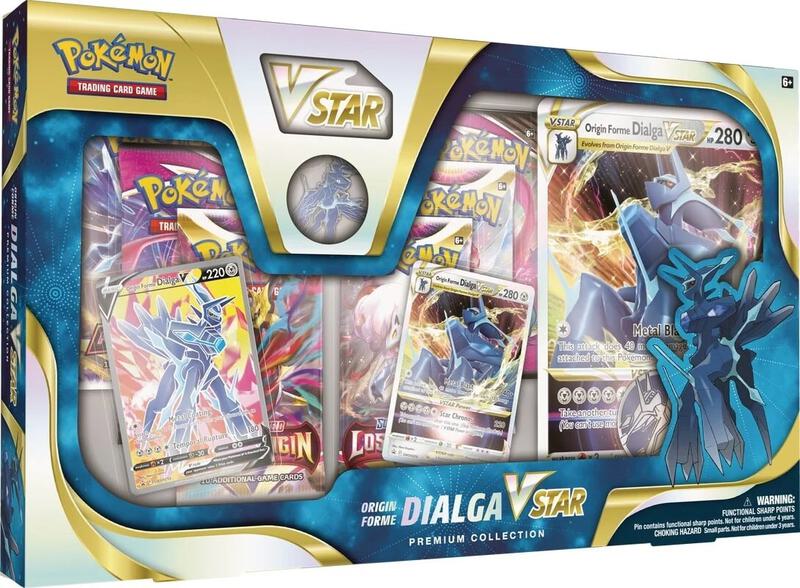 Origin Forme Dialga VSTAR Premium Collection Pokemon card from SWSH11: Lost Origin