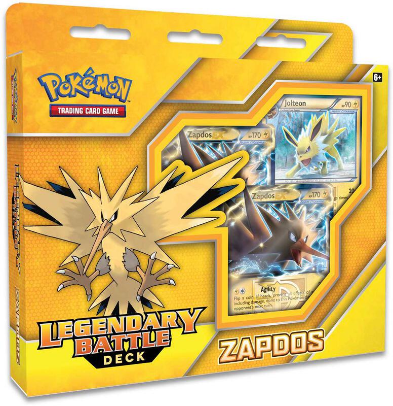 Legendary Battle Decks [Zapdos] Pokemon card from XY - Steam Siege