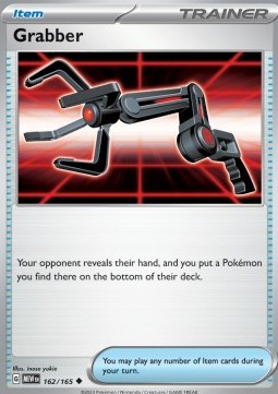 Grabber Pokemon card from 151