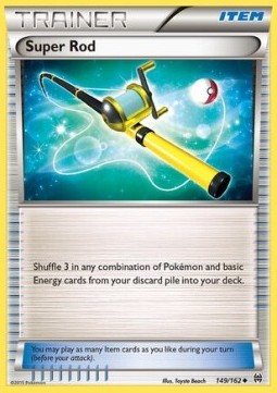 Super Rod Pokemon card from BREAKthrough