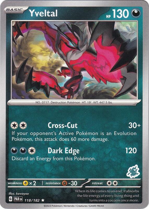 Yveltal - Darkrai Deck Pokemon card from Battle Academy 2024