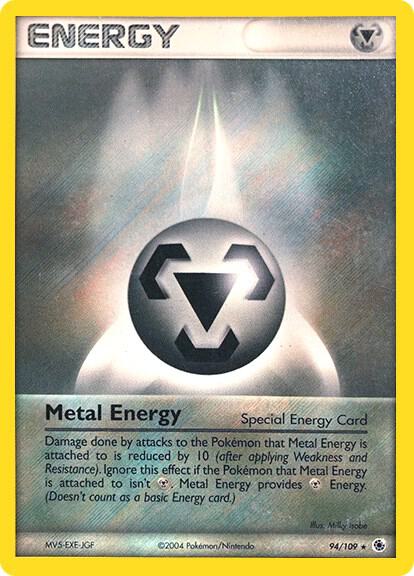 Metal Energy (Special) Pokemon card from EX Battle Stadium