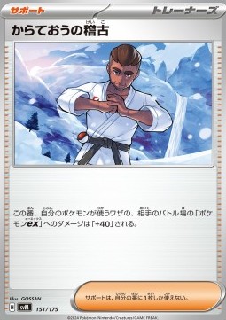 Black Belt's Training Pokemon card from Generations Start Decks