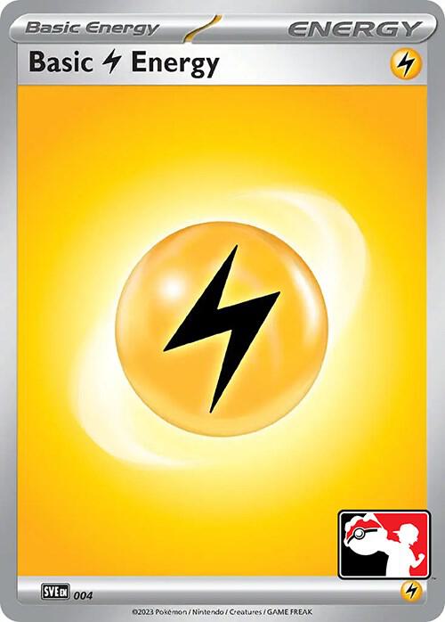 Basic Lightning Energy - 004 Pokemon card from Prize Pack Series Cards