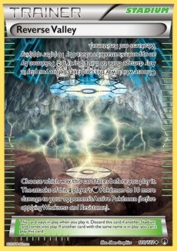 Reverse Valley Pokemon card from BREAKpoint