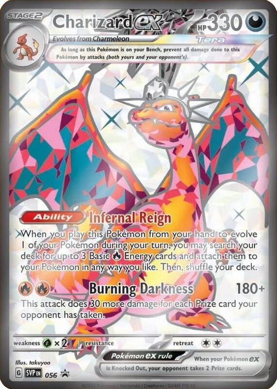 Charizard ex - 056 Pokemon card from SV: Scarlet & Violet Promo Cards