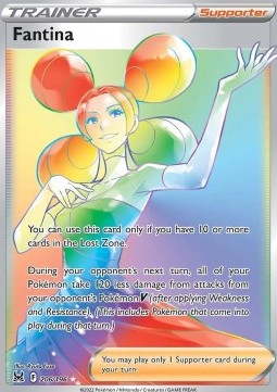 Fantina Pokemon card from Lost Origin