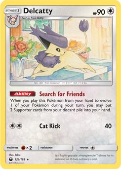 Delcatty Pokemon card from Deck Exclusives