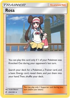 Rosa Pokemon card from Deck Exclusives