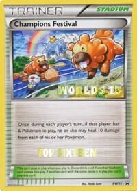 Champions Festival - BW95 (Worlds 13) [Top 16] Pokemon card from Black and White Promos