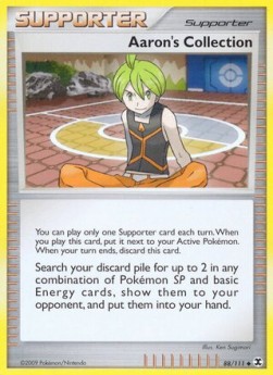 Aaron's Collection Pokemon card from Rising Rivals